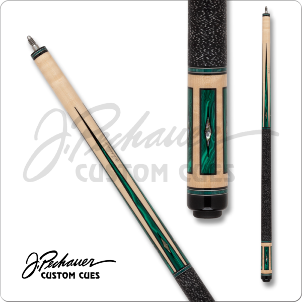 Pechauer - Pro - Maple w/ Malachite Points & Pearl Diamonds