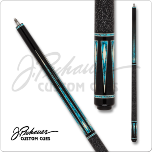 JP25R20 Pechauer – Pro – Ebony w/ Turquoise Points | Golden Break Billiards