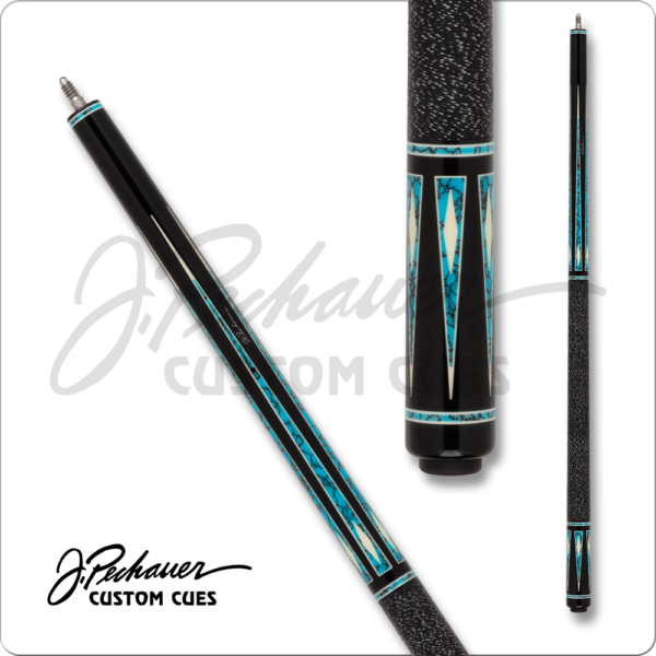 Pechauer - Pro - Ebony w/ Turquoise Points