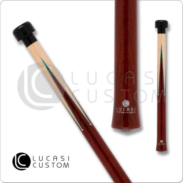 Lucasi – Jump – Red Stain w/ Green Points | Golden Break Billiards