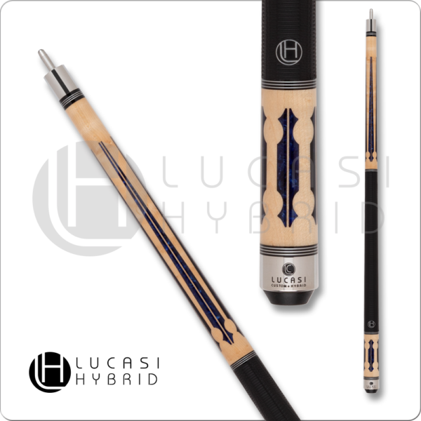 Lucasi - Hybrid - Maple w/ Blue Inlays