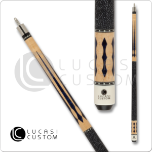 LZ2004NB Lucasi – Custom – Maple w/ Blue Inlays | Golden Break Billiards