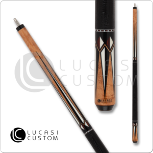 LZC31 Lucasi – Custom – Black & White Split Points | Golden Break Billiards