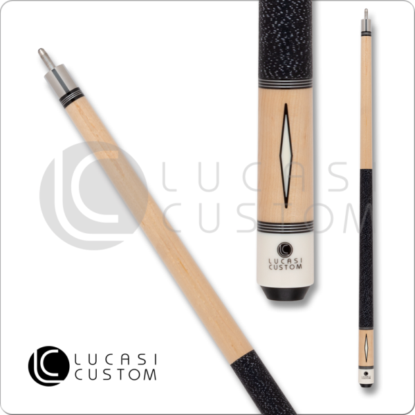 Lucasi – Custom – Maple w/ Bone Colored Diamonds | Golden Break Billiards