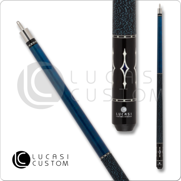 Lucasi – Custom – Blue Stain Forearm | Golden Break Billiards