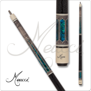 ME2020BL Meucci – 2020 – Blue Shell Inlay | Golden Break Billiards