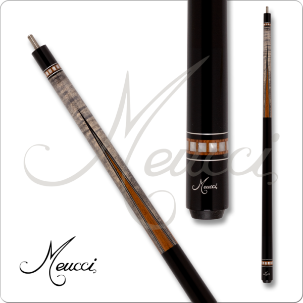 Meucci – Freshman – Grey Stain w/ Cocobolo | Golden Break Billiards