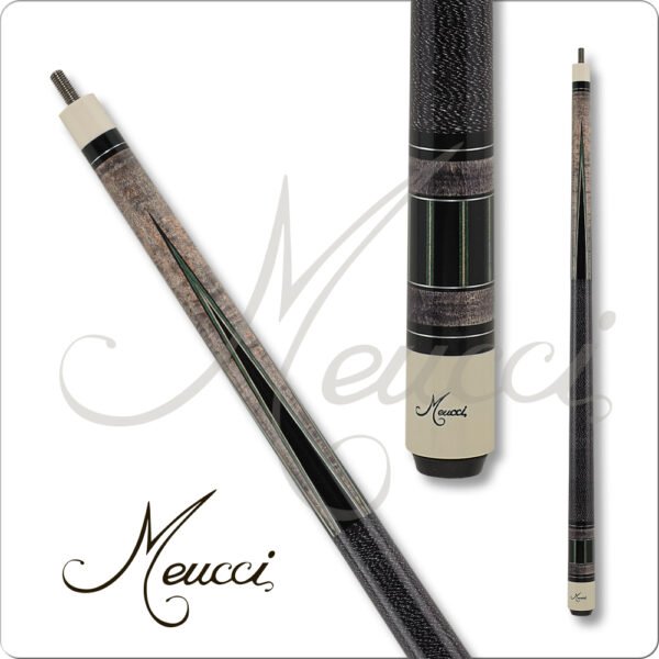Meucci – JS – Grey w/ Green, & Black Points | Golden Break Billiards