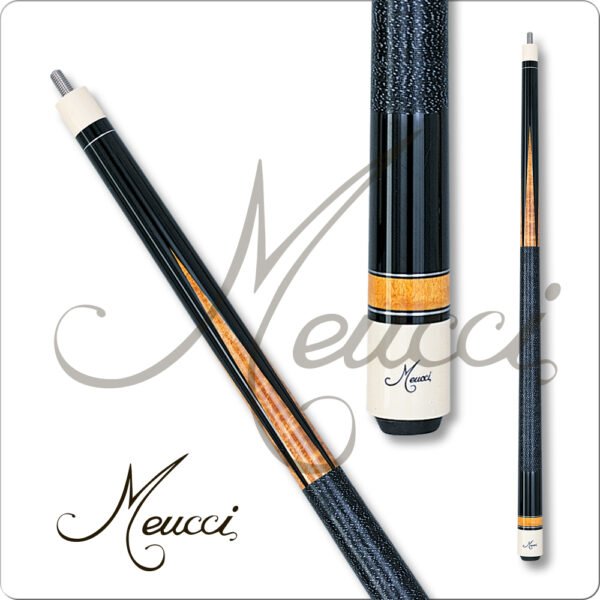 Meucci – Power Piston – Black w/ Honey Points | Golden Break Billiards