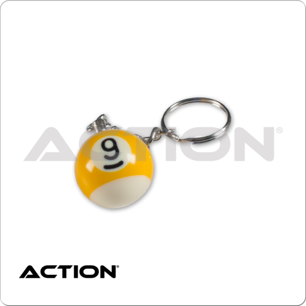 9-Ball Keychain | Golden Break Billiards