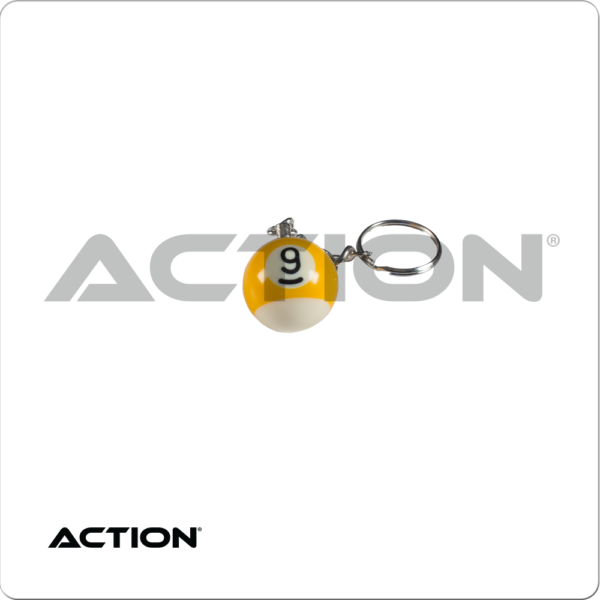 9-Ball Keychain – Card of 25 | Golden Break Billiards