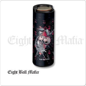 Coin Holder – Eight Ball Mafia Cherry Skulls | Golden Break Billiards
