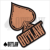 NIPATCH_OL Stick-On Patch – Outlaw | Golden Break Billiards