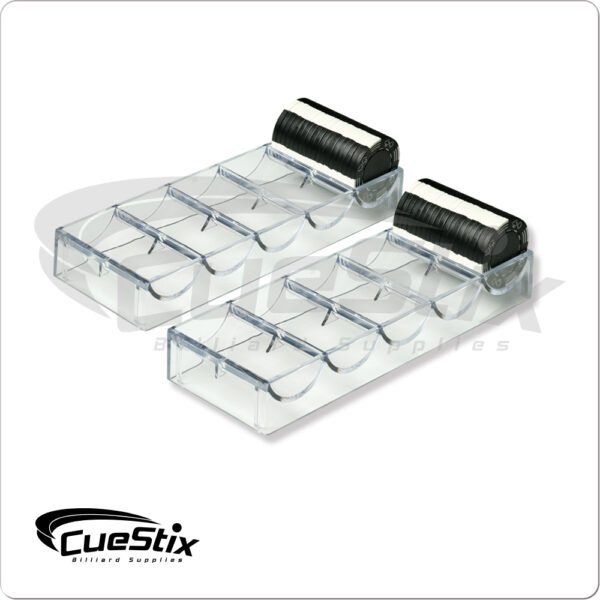 100 Chip Poker Tray – 2 Pack | Golden Break Billiards