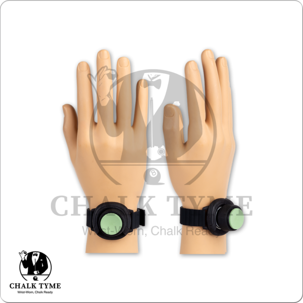 QCCT Round Chalk Tyme Magnetic Chalk Holder | Golden Break Billiards