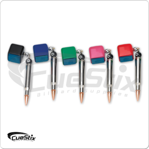 QCSBPC Square Silver Bullet Chalker | Golden Break Billiards