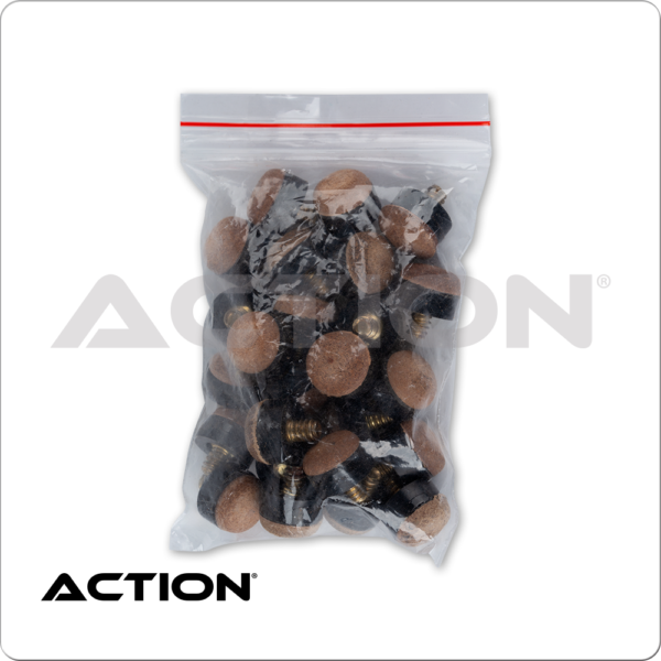 Screw-on Tips – Pack of 25 | Golden Break Billiards