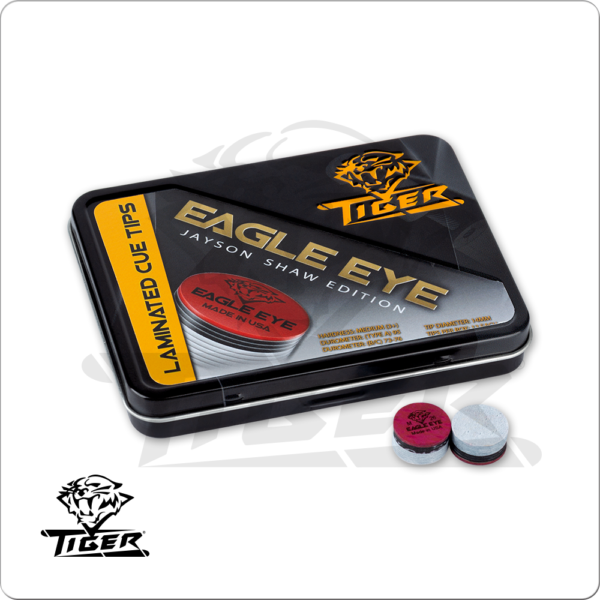 Tiger Eagle Eye Tip – Box of 12 | Golden Break Billiards