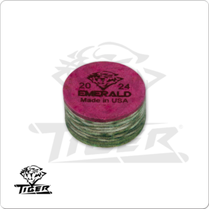 Tiger Emerald Tip – Single | Golden Break Billiards