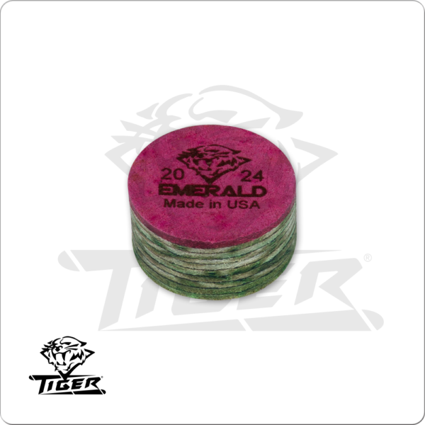 Tiger Emerald Tip – Single | Golden Break Billiards