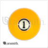 Aramith BLACK Replacement Ball – #6 | Golden Break Billiards