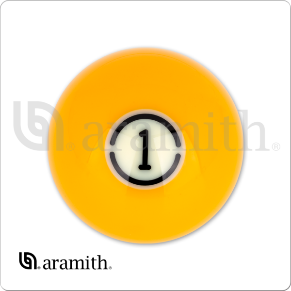 Aramith BLACK Replacement Ball – #6 | Golden Break Billiards