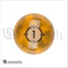 Aramith Camouflage Replacement Ball – #8 | Golden Break Billiards