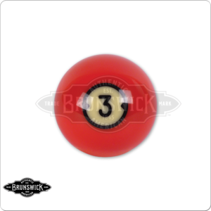 RBCENT_03 Brunswick Centennial Replacement Ball – #3 | Golden Break Billiards