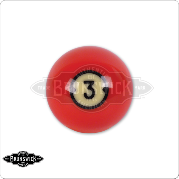 Brunswick Centennial Replacement Ball – #8 | Golden Break Billiards