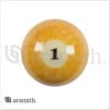 Aramith Stone Replacement Ball – #8 | Golden Break Billiards