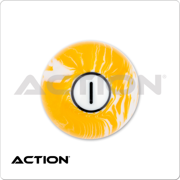 White Marble Replacement Ball – #3 | Golden Break Billiards