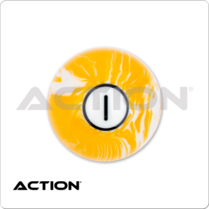 White Marble Replacement Ball – #9 | Golden Break Billiards