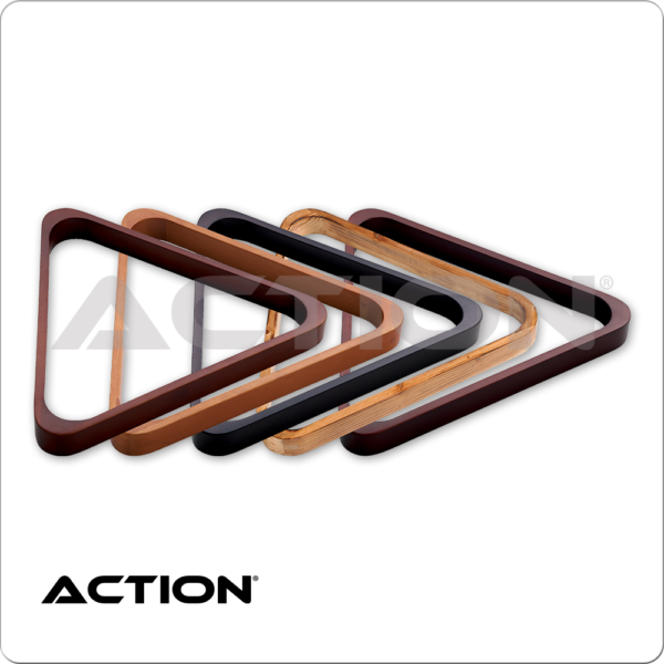 RK8T Wooden Triangle Rack | Golden Break Billiards