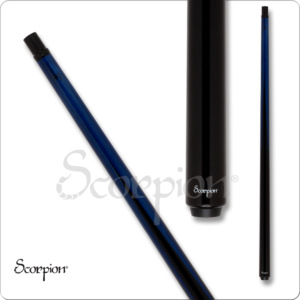 SCO122 Scorpion – Carbon Sneaky Pete – Blue | Golden Break Billiards
