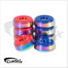 SHBPRT Shuffleboard – Rainbow Titanium Pucks | Golden Break Billiards