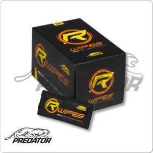 SPPRE50 Predator REVO Shaft Wipes – Box of 50 | Golden Break Billiards