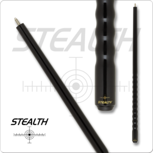 STHBK01 Stealth – Break – Black Bomber | Golden Break Billiards