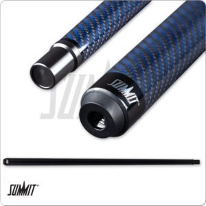 SUML23 Summit – Carbon – Blue – Butt Only | Golden Break Billiards