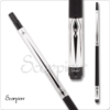 Scorpion – White w/ Black Points | Golden Break Billiards