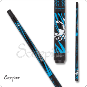 SW30 Scorpion – Geo Blue – Tec Wrap | Golden Break Billiards