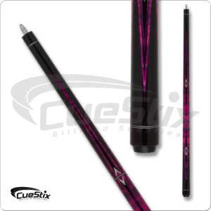 TL29 Talon – Fuchsia Stained Tiger Maple w/ Black Points | Golden Break Billiards