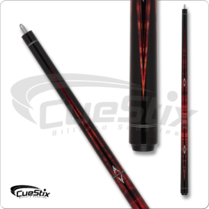 Talon – Amber Stained Tiger Maple w/ Black Points | Golden Break Billiards