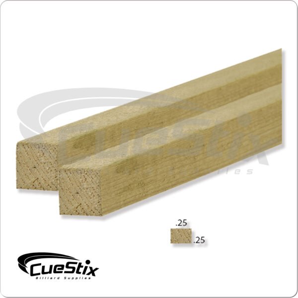 Wood Feather Strips – Set of 6 | Golden Break Billiards