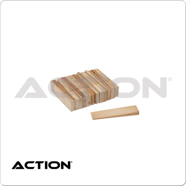 TPWS25 Hardwood Table Shims – Set of 25 | Golden Break Billiards