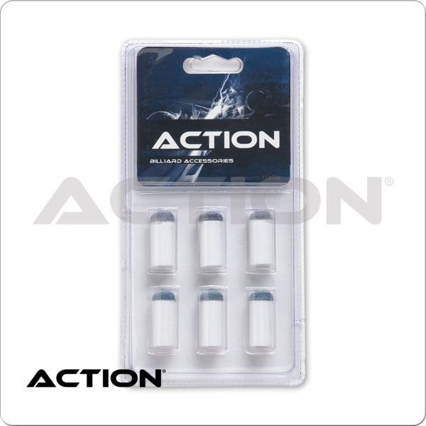 TR6SOB Blue Slip-On Tips & Ferrules – Pack of 6 – Blister Pack | Golden Break Billiards