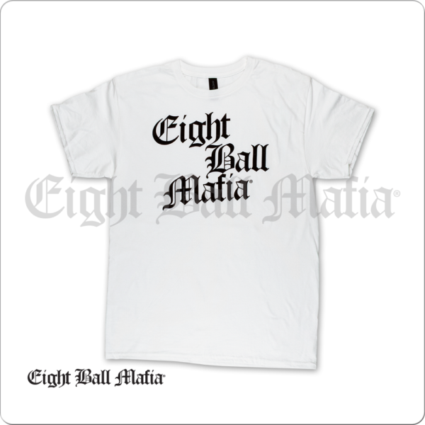 Eight Ball Mafia White T-Shirt