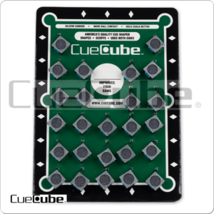 TTCC25 Cue Cube Nickel – Card of 25 | Golden Break Billiards