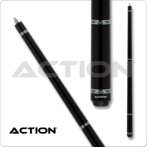 Action – Value – Black w/ Blue & Silver Rings | Golden Break Billiards
