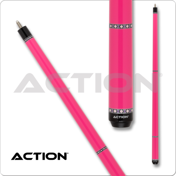 Action – Value – Pink w/ Silver Rings | Golden Break Billiards