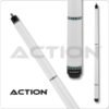 Action – Value – White w/ Black & Turquoise Rings | Golden Break Billiards